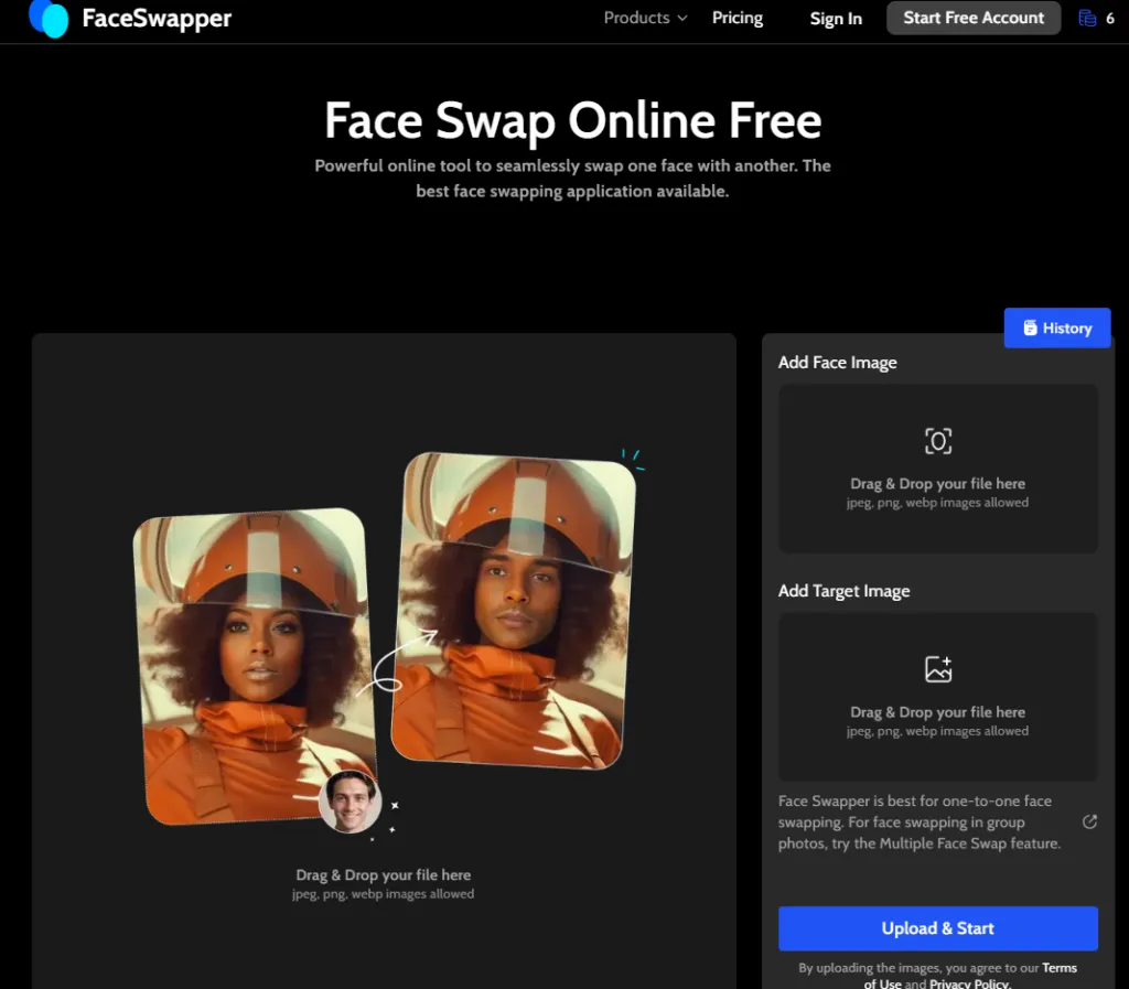 Скріншот FaceSwapper